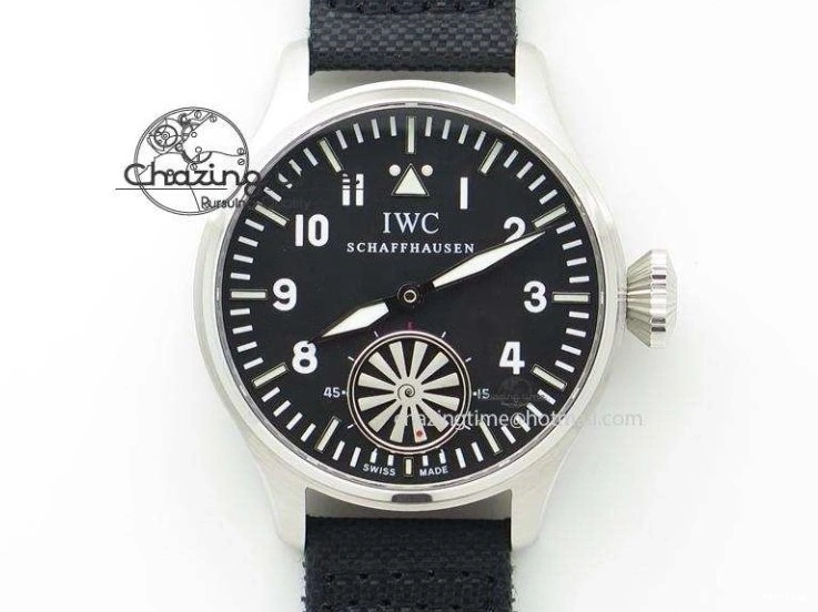 MIROTIME 0822 Portugieser Chrono  42 IW390403 ZF 1:1 Best Edition White Dial Blue Hand on Black Leather Strap A WellDesigned 7190